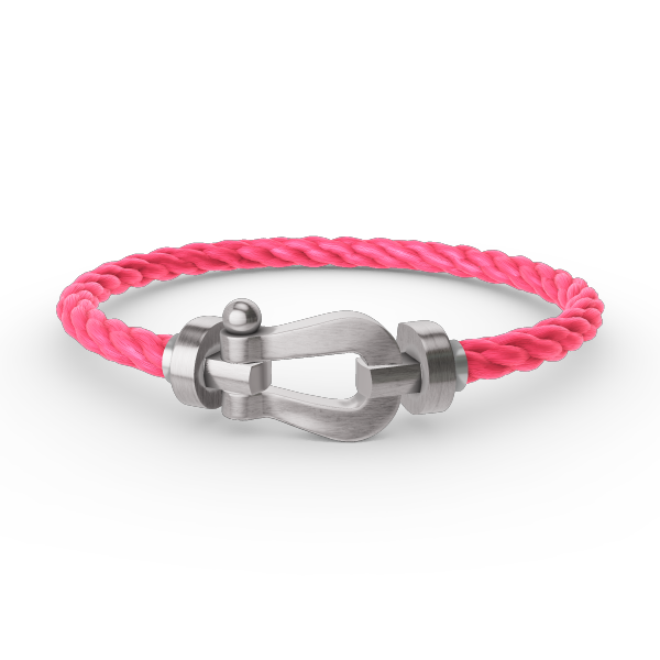 Pomuse FORCE LARGE HORSESHOE NO DIAMOND BRACELET SILVER