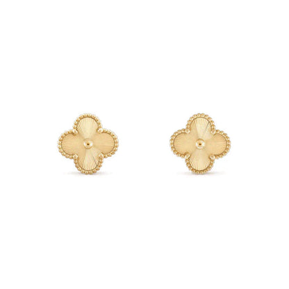 Pomuse CLOVER MEDIUM 1 MOTIFS LASER EARRINGS
