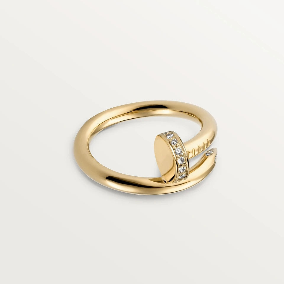 Pomuse JUSTE RING 2.65MM GOLD DIAMOND