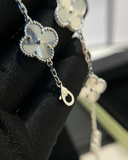 Pomuse CLOVER SILVER 5 MOTIFS BRACELET
